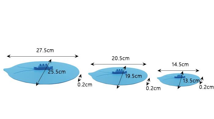 Silikon Dampfabdeckung 3-teilige Set