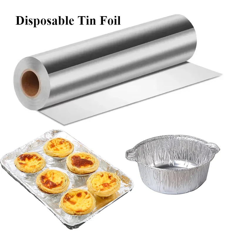 1 Rolle Alufolie – Ölresistente, Antihaft-Alufolie