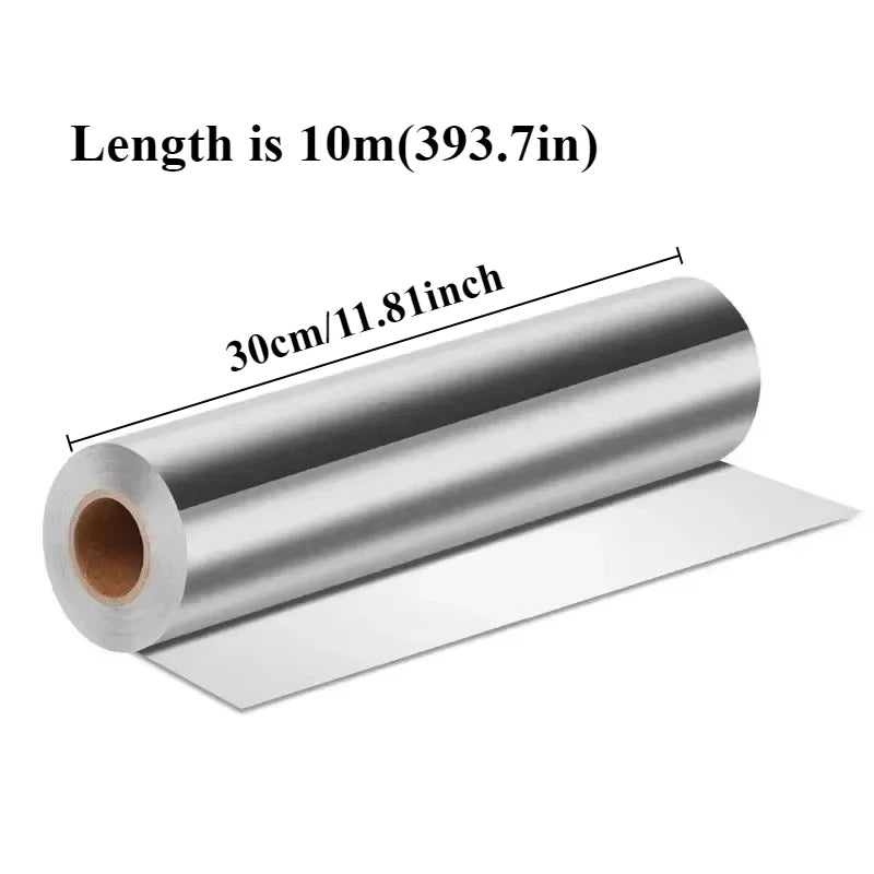 1 Rolle Alufolie – Ölresistente, Antihaft-Alufolie