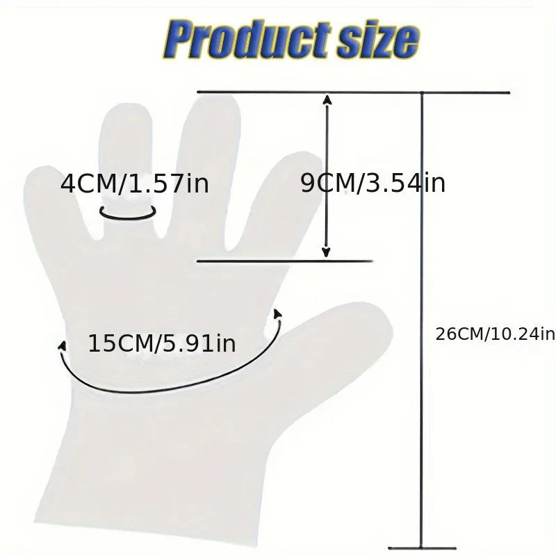 Einweg-PE-Handschuhe | Plastikhandschuhe für Hygiene & Schutz