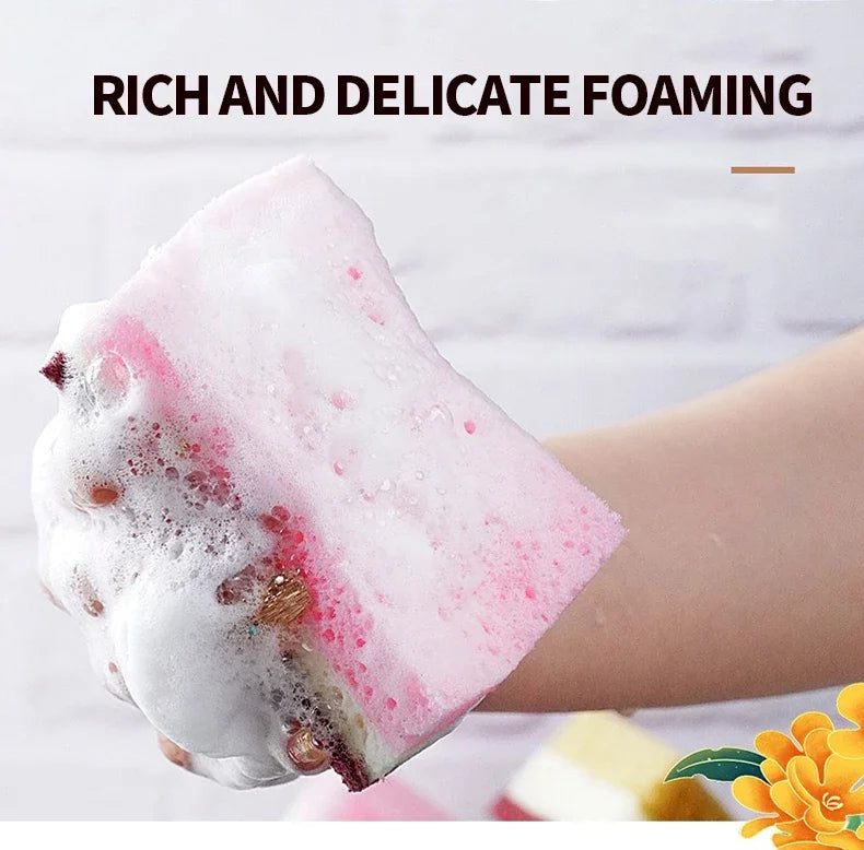 Hochdichtes Schwammtuch für Geschirrspülen – Fettabweisend und Robust