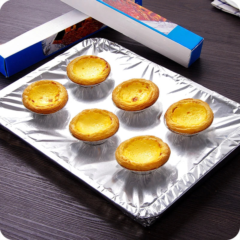 1 Rolle Alufolie – Ölresistente, Antihaft-Alufolie