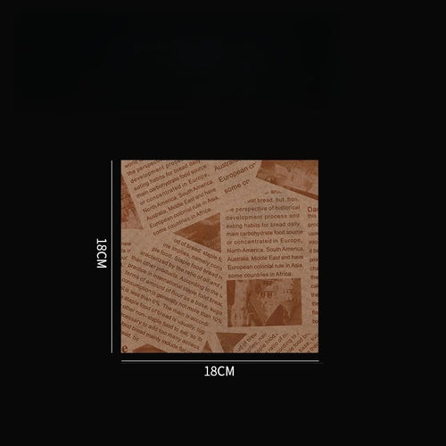 100 Stück vorgeschnittenes Backpapier – Vielseitig für Backen & Verpacken