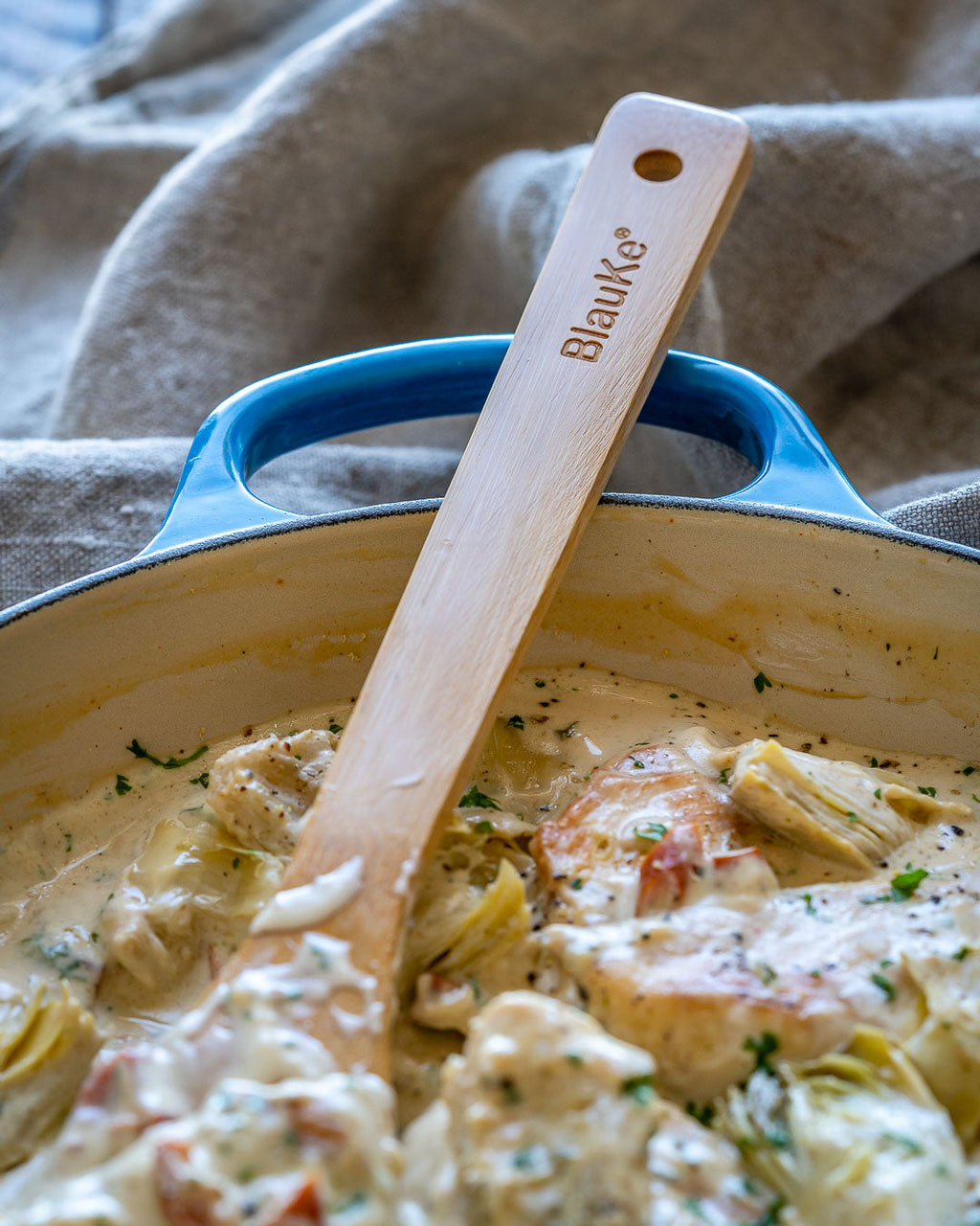 7-teiliges Bambus Küchenutensilien Set – Holzlöffel zum Kochen
