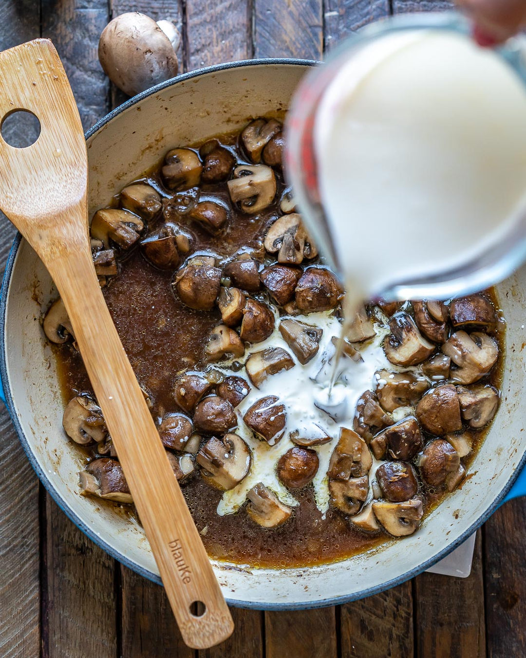 7-teiliges Bambus Küchenutensilien Set – Holzlöffel zum Kochen