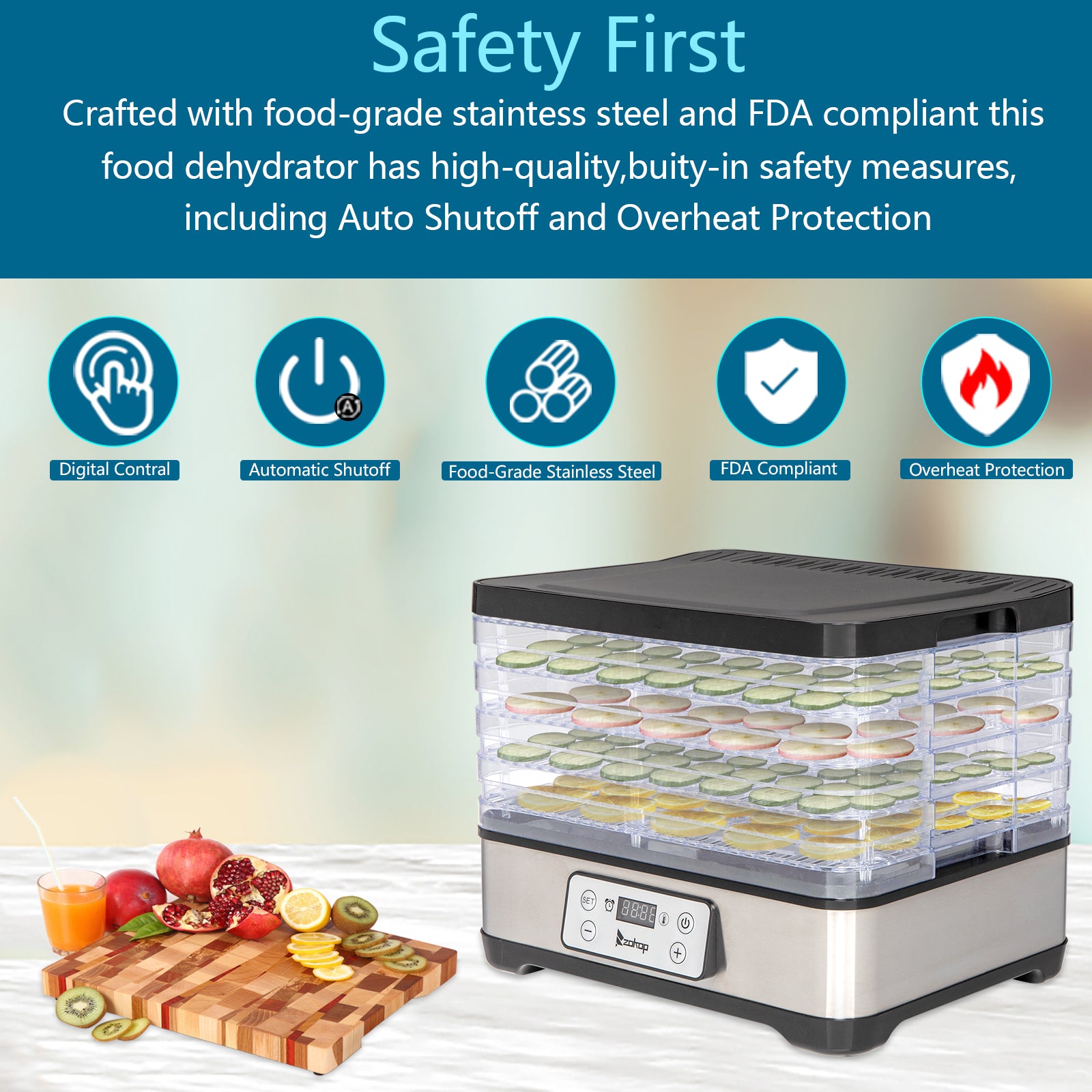 GastroDry Pro – Professioneller Luft-Dehydrator für Gastronomie