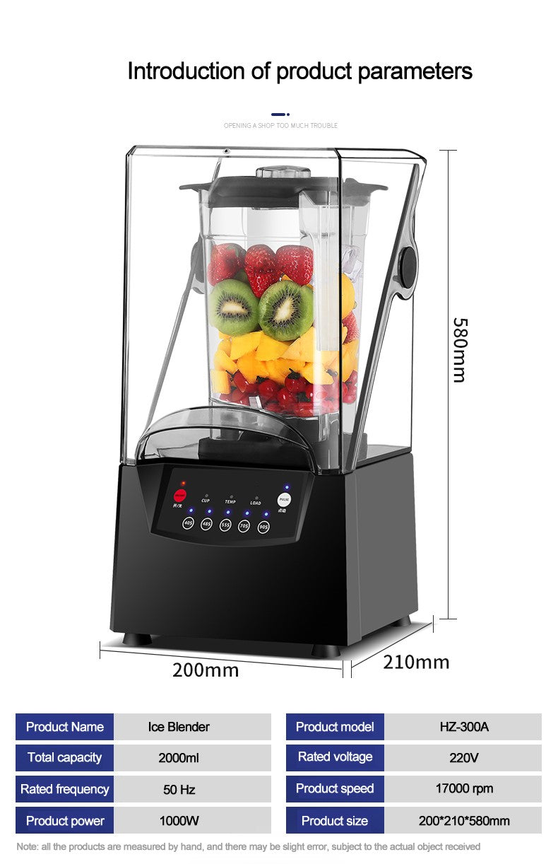 Gewerbliche Eisblender für Smoothies & Getränke