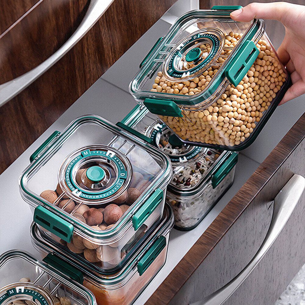 Kühlschrank Aufbewahrungsbehälter mit Timer-Funktion